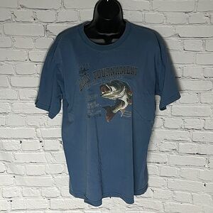 Gildan Blue Short Sleeve Tee